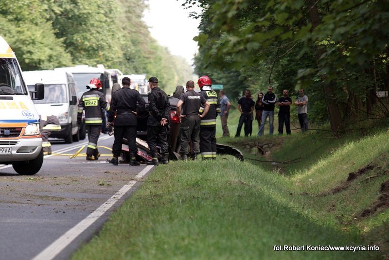 Dwa zdarzenia drogowe w przeciągu pół godziny