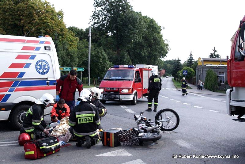 Kcynia, Nakło, Gorzeń, łącznie 4 zdarzenia w przeciągu 5 godzin