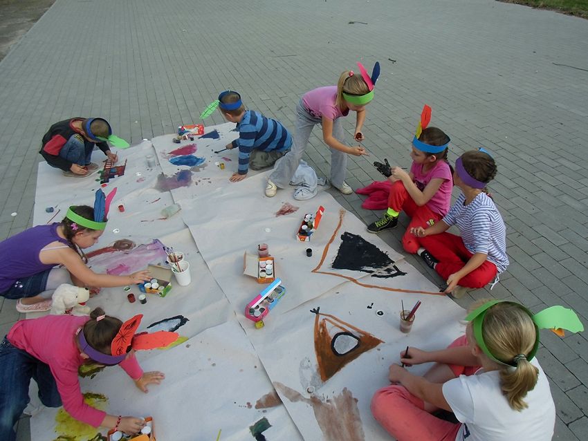 Zakończenie wakacji w Chomętowie