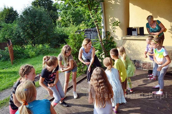 Zaczarowana biblioteka w Samoklęskach Małych
