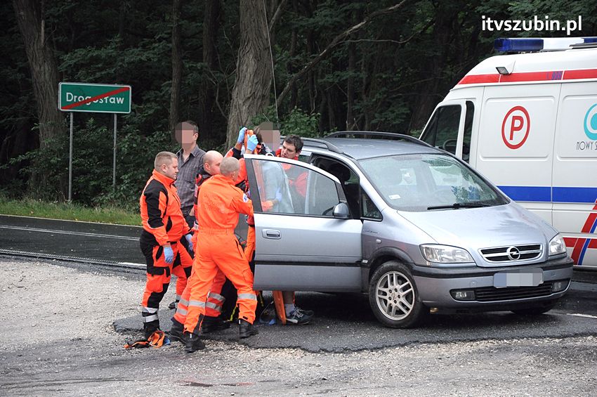 Dachowanie za dachowaniem w gminie Szubin