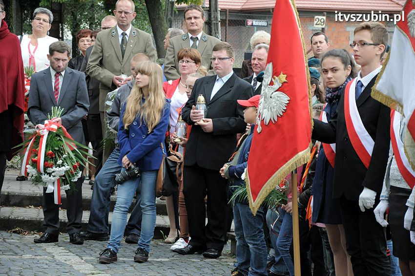 75. rocznica wybuchu II Wojny Światowej w Szubinie