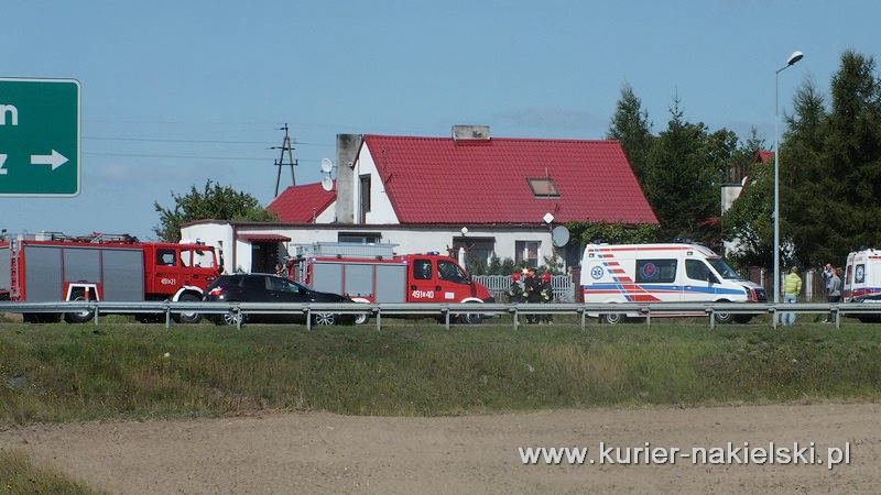 Wypadek na obwodnicy Nakła nad Notecią