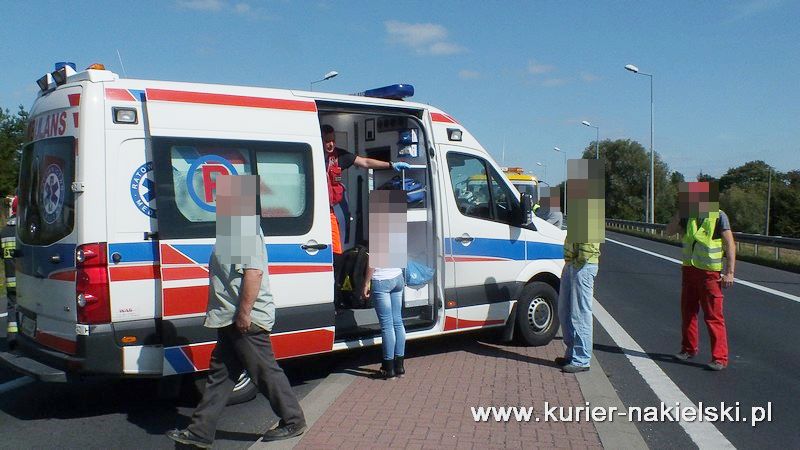 Wypadek na obwodnicy Nakła nad Notecią