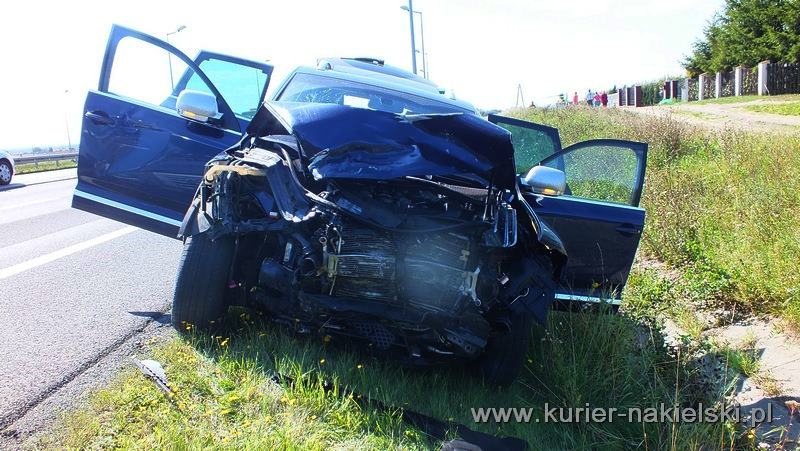 Wypadek na obwodnicy Nakła nad Notecią