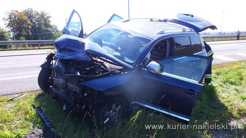 Wypadek na obwodnicy Nakła nad Notecią