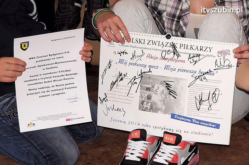 Andre Micael w Placówce Opiekuńczo-Wychowawczej w Szubinie