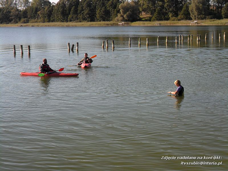 Szkolenie kajakowe w Wąsosza dla pierwszaków