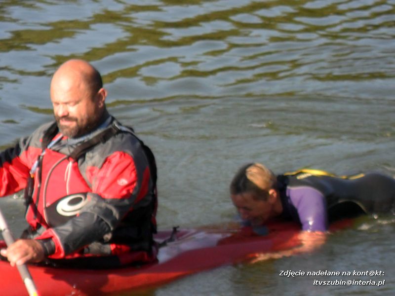 Szkolenie kajakowe w Wąsosza dla pierwszaków