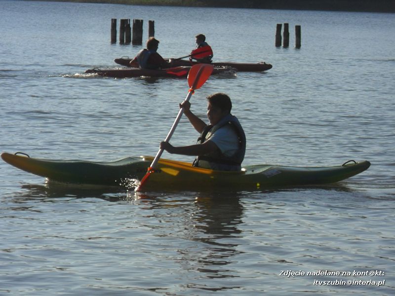 Szkolenie kajakowe w Wąsosza dla pierwszaków