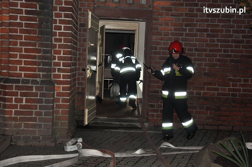 Pożar w kościele św. Andrzeja Boboli w Szubinie