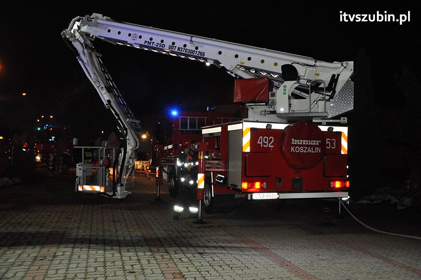 Pożar w kościele św. Andrzeja Boboli w Szubinie