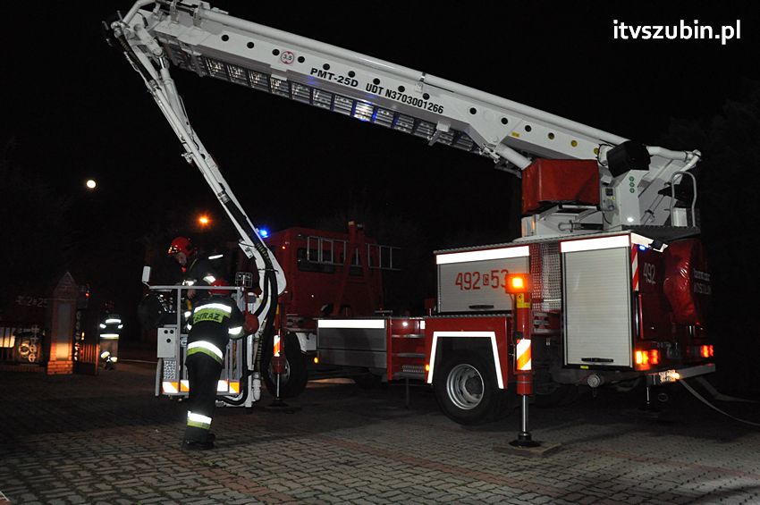 Pożar w kościele św. Andrzeja Boboli w Szubinie