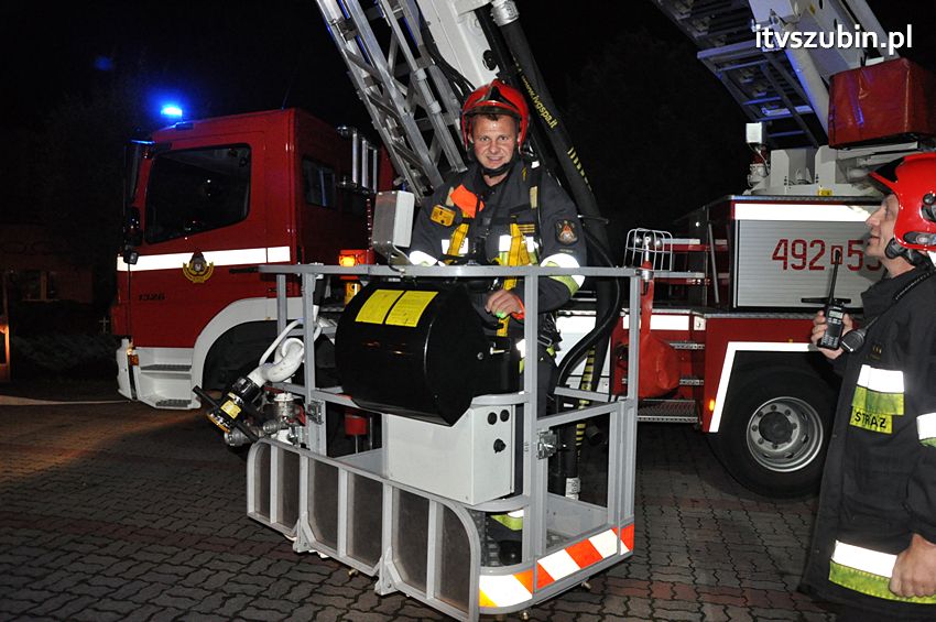 Pożar w kościele św. Andrzeja Boboli w Szubinie