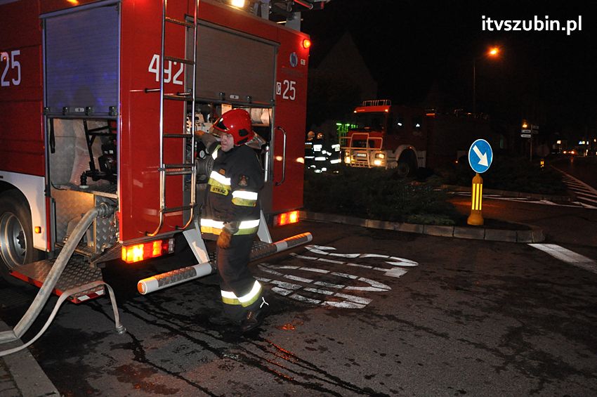 Pożar w kościele św. Andrzeja Boboli w Szubinie