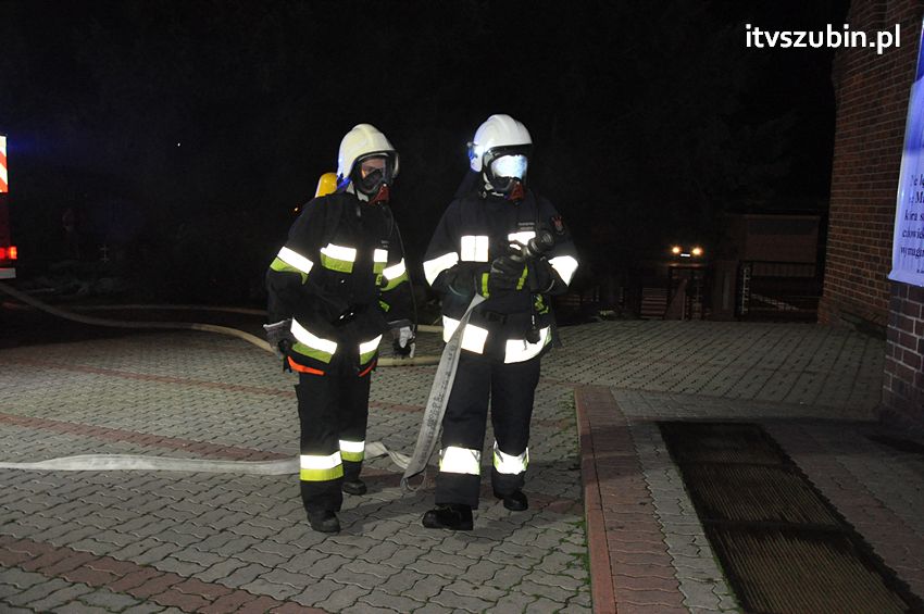 Pożar w kościele św. Andrzeja Boboli w Szubinie