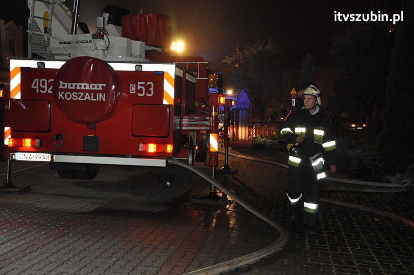 Pożar w kościele św. Andrzeja Boboli w Szubinie