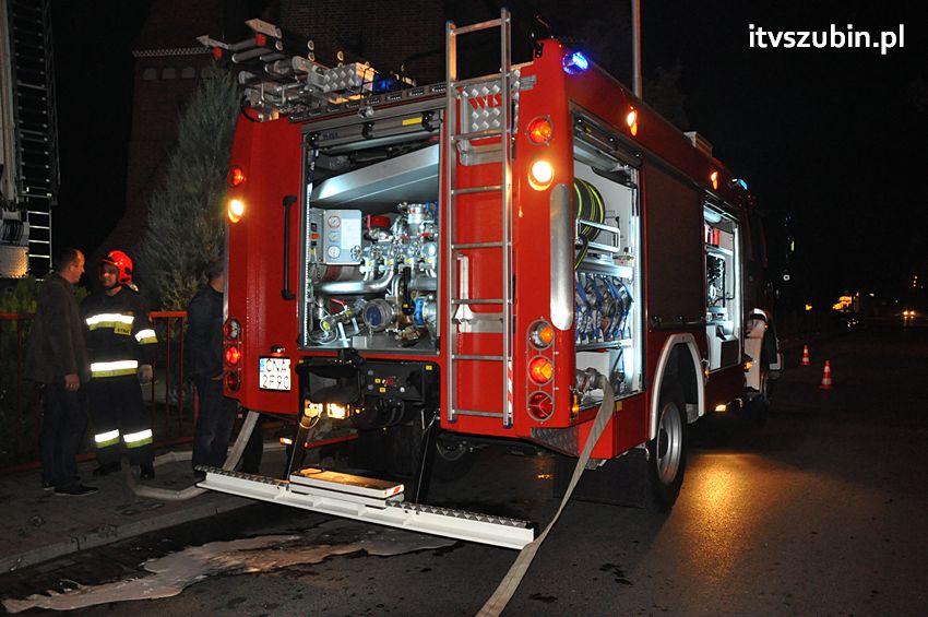 Pożar w kościele św. Andrzeja Boboli w Szubinie