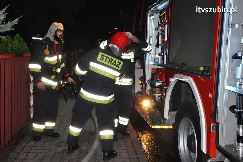 Pożar w kościele św. Andrzeja Boboli w Szubinie