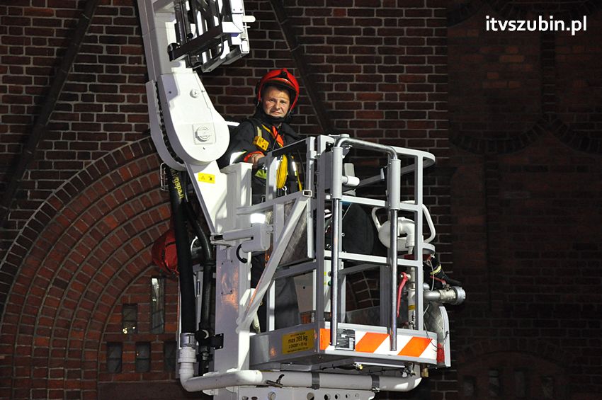 Pożar w kościele św. Andrzeja Boboli w Szubinie