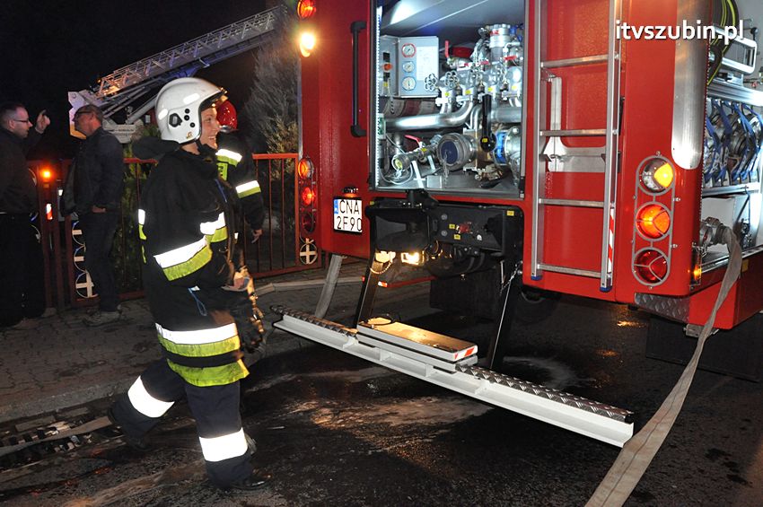 Pożar w kościele św. Andrzeja Boboli w Szubinie