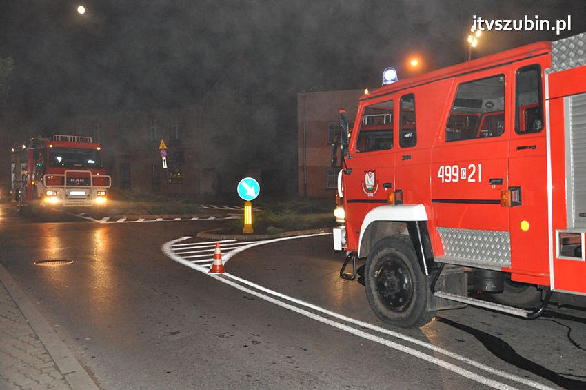 Pożar w kościele św. Andrzeja Boboli w Szubinie