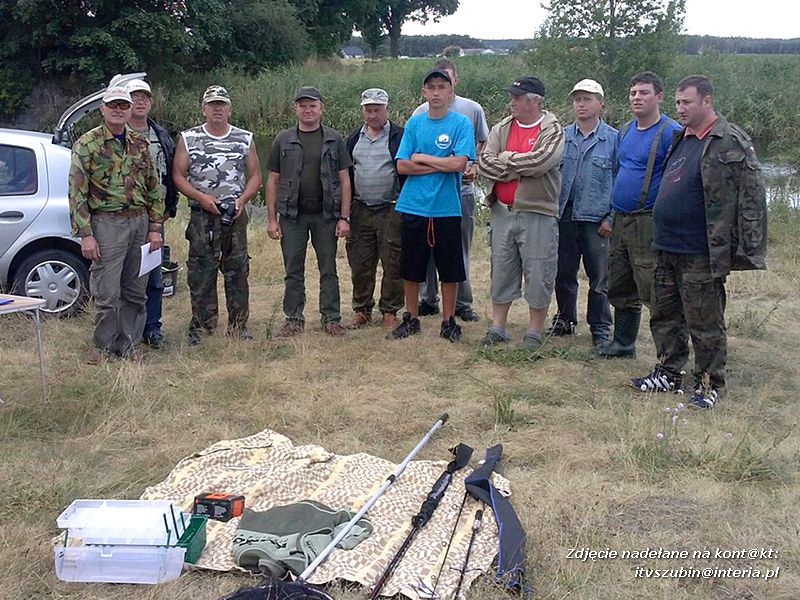 Zawody koła PZW 128 Szubin w Antoniewie