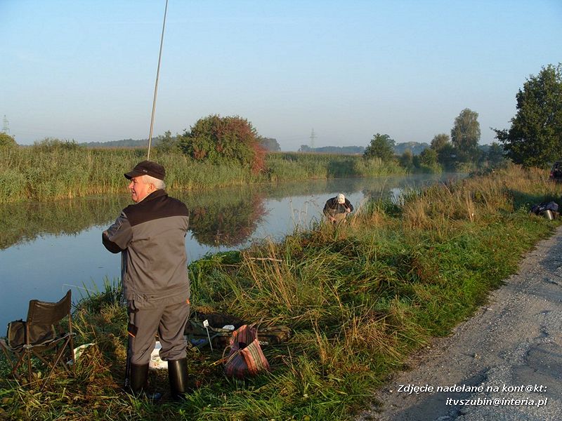 Zawody koła PZW 128 Szubin w Antoniewie