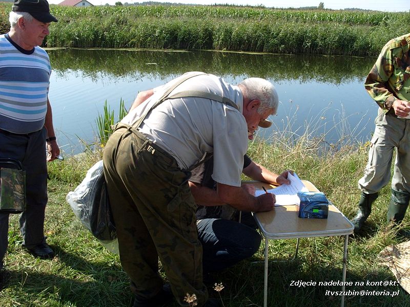 Zawody koła PZW 128 Szubin w Antoniewie