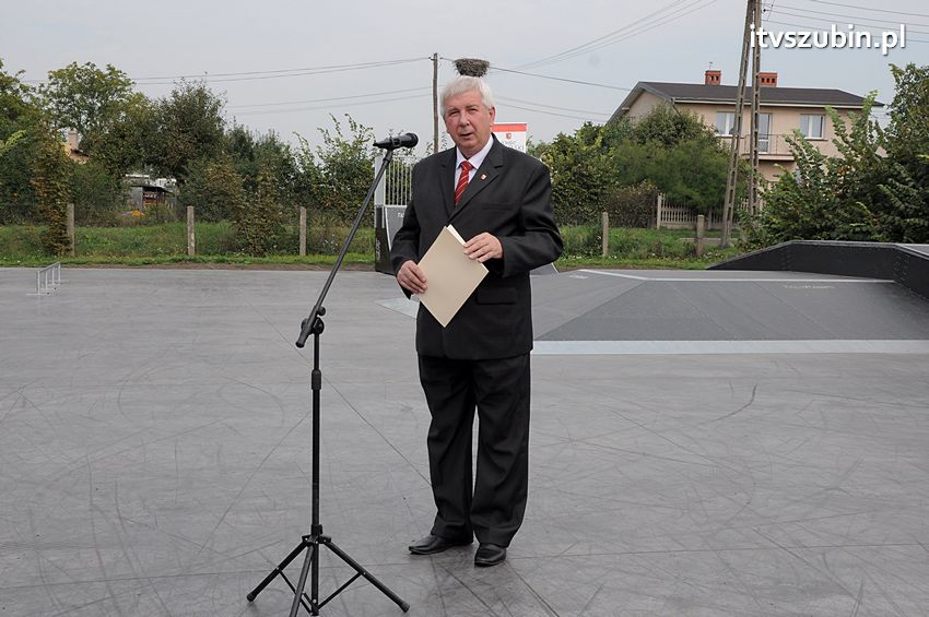 Otwarcie skateparku w Szubinie, łączna wartość inwestycji 229.782,95 zł