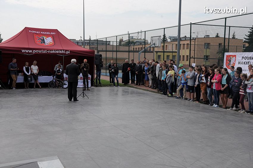 Otwarcie skateparku w Szubinie, łączna wartość inwestycji 229.782,95 zł