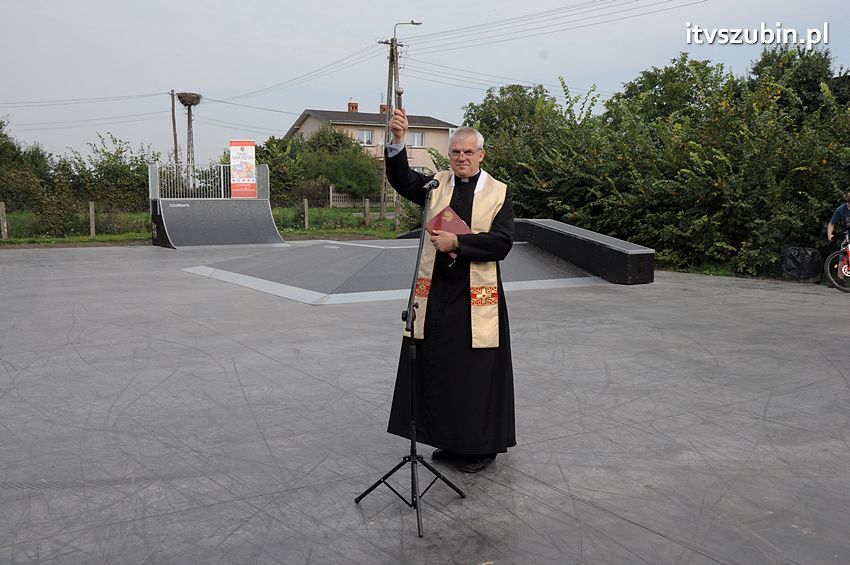 Otwarcie skateparku w Szubinie, łączna wartość inwestycji 229.782,95 zł