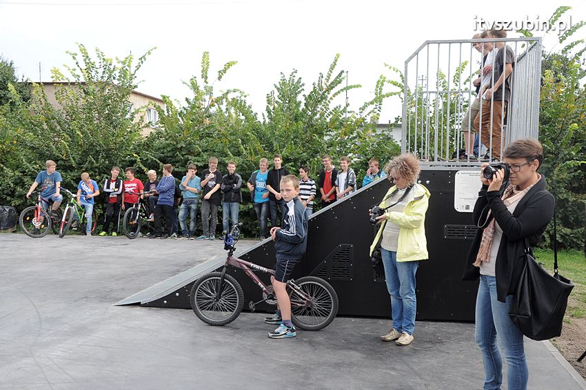 Otwarcie skateparku w Szubinie, łączna wartość inwestycji 229.782,95 zł