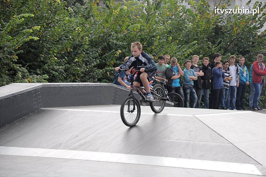 Otwarcie skateparku w Szubinie, łączna wartość inwestycji 229.782,95 zł