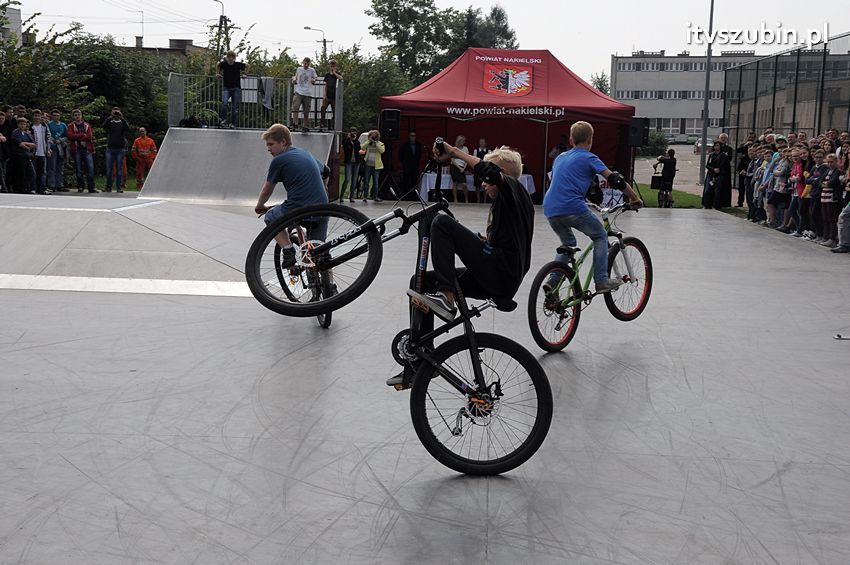 Otwarcie skateparku w Szubinie, łączna wartość inwestycji 229.782,95 zł