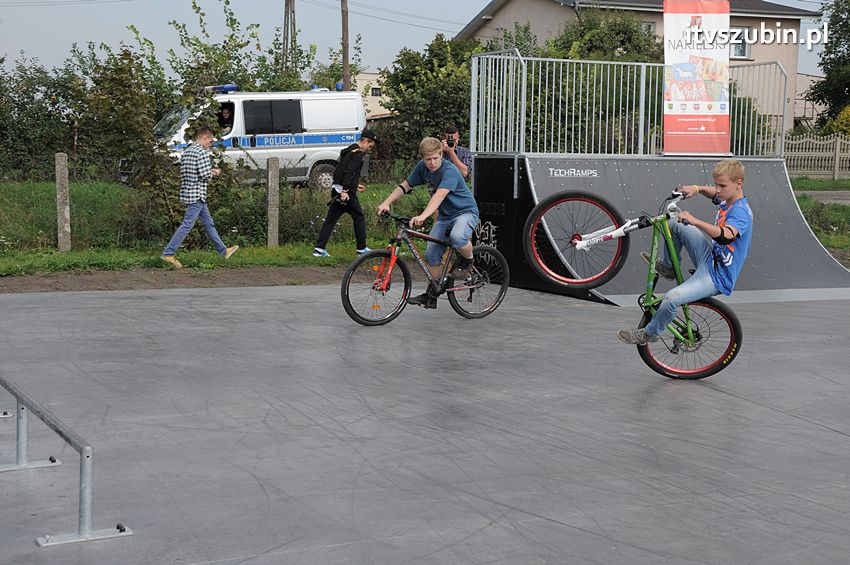 Otwarcie skateparku w Szubinie, łączna wartość inwestycji 229.782,95 zł