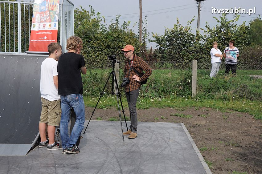 Otwarcie skateparku w Szubinie, łączna wartość inwestycji 229.782,95 zł