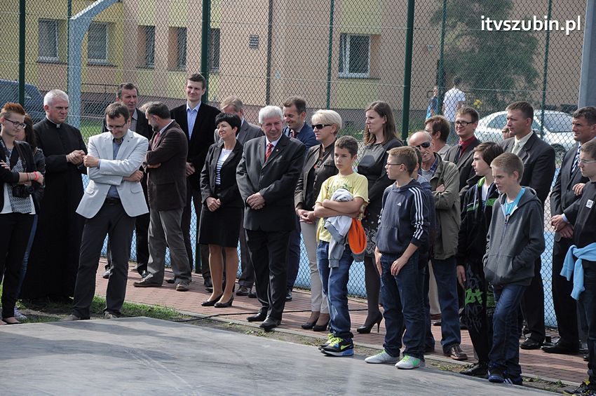 Otwarcie skateparku w Szubinie, łączna wartość inwestycji 229.782,95 zł