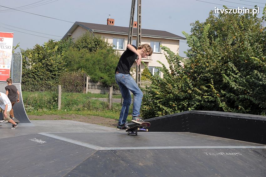 Otwarcie skateparku w Szubinie, łączna wartość inwestycji 229.782,95 zł