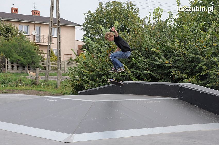 Otwarcie skateparku w Szubinie, łączna wartość inwestycji 229.782,95 zł