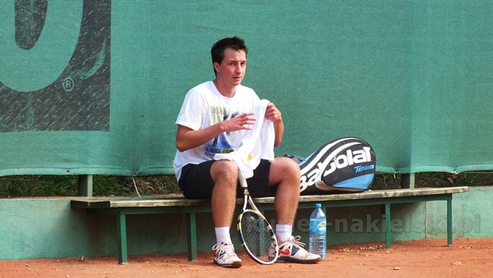 Przemek Zieliński Mistrzem Powiatu w Tenisie Ziemnym Szkół Ponadgimnazjalnych