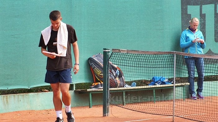 Przemek Zieliński Mistrzem Powiatu w Tenisie Ziemnym Szkół Ponadgimnazjalnych