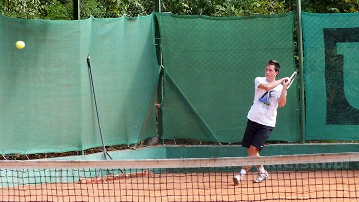 Przemek Zieliński Mistrzem Powiatu w Tenisie Ziemnym Szkół Ponadgimnazjalnych