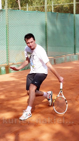 Przemek Zieliński Mistrzem Powiatu w Tenisie Ziemnym Szkół Ponadgimnazjalnych