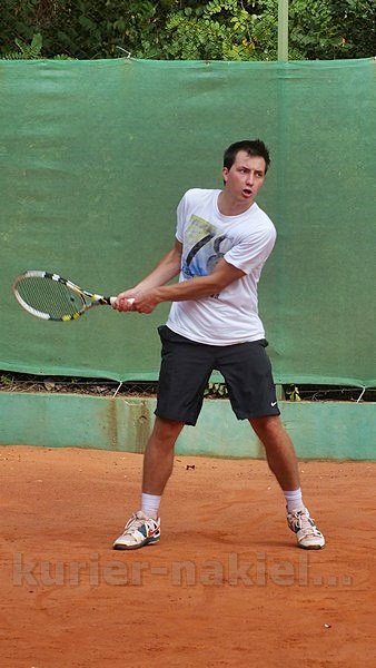 Przemek Zieliński Mistrzem Powiatu w Tenisie Ziemnym Szkół Ponadgimnazjalnych