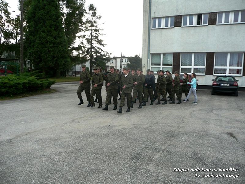 Historyczny dzień uczniów klasy wojskowej I TL