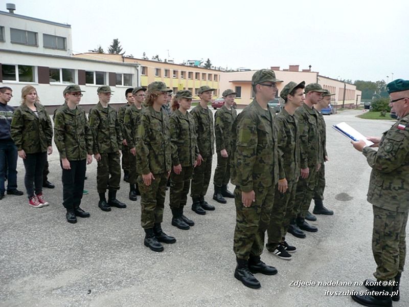 Historyczny dzień uczniów klasy wojskowej I TL