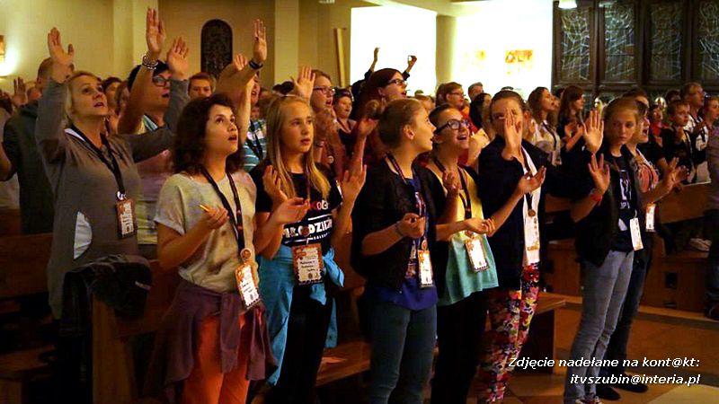 Oratorium z Szubina na spotkaniu z Salezjańskim Księdzem Generałem Angelo Fernandezem