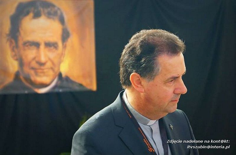 Oratorium z Szubina na spotkaniu z Salezjańskim Księdzem Generałem Angelo Fernandezem