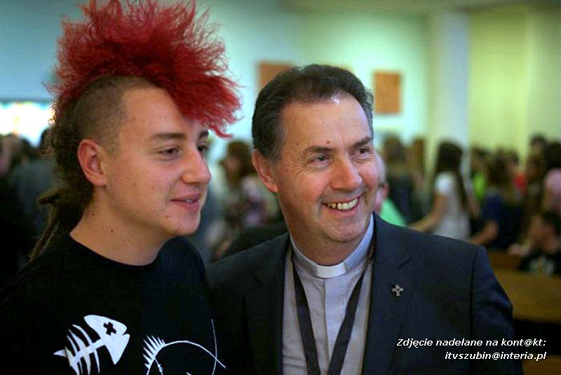 Oratorium z Szubina na spotkaniu z Salezjańskim Księdzem Generałem Angelo Fernandezem